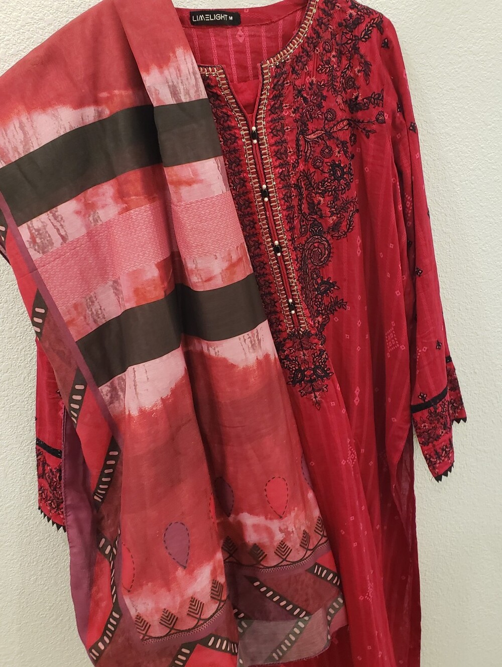 Pakistan Indian 3 Piece Embroided Dress